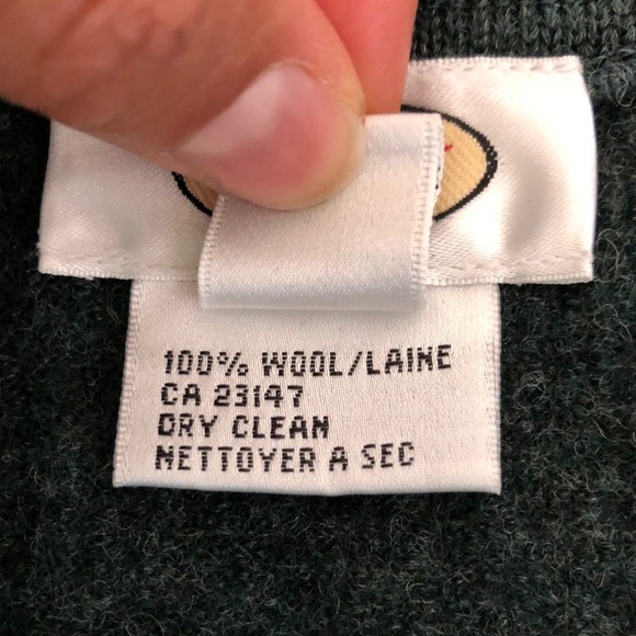 Talbots Wool Zip Front Jacket Coat Green Medium Womens Career Classic - Picture 4 of 16